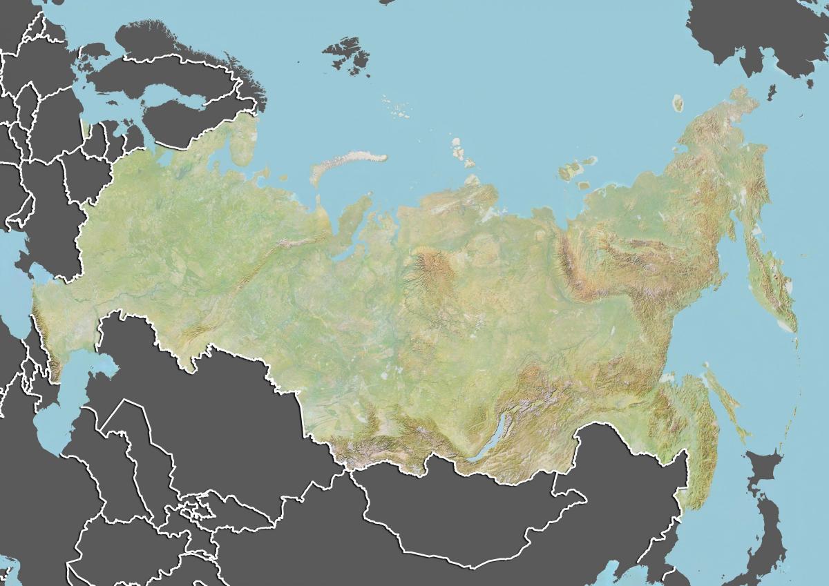 bản đồ của Kazakhstan địa lý