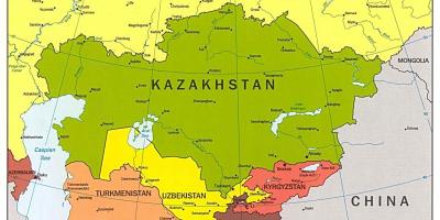 Bản đồ của Kazakhstan bản đồ châu á